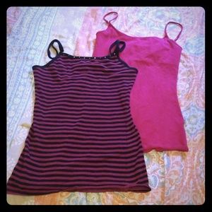 Two tank tops